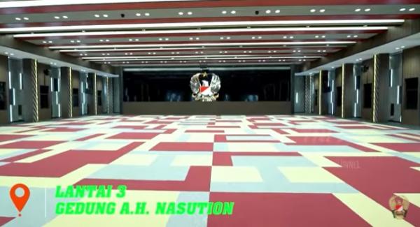 Aula di Gedung AH Nasution, Mabesad seperti hotel berbintang lima