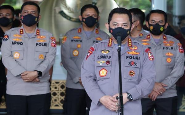 Kapolri Jenderal Pol Listyo Sigit Prabowo menerbitkan surat edaran terkait UU ITE. (Foto: Div Humas Polri)