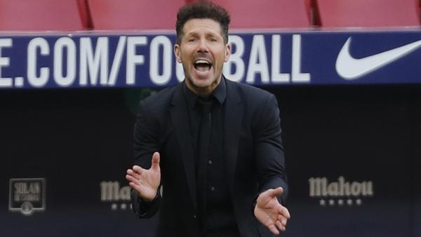 Pelatih Atletico Madrid Diego Simeone. (Foto: REUTERS)