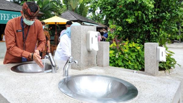 Menparekraf Sandiaga Uno menegaskan akan memprioritaskan penyelamatan pramuwisata yang ada di Bali. (Foto: Istimewa)