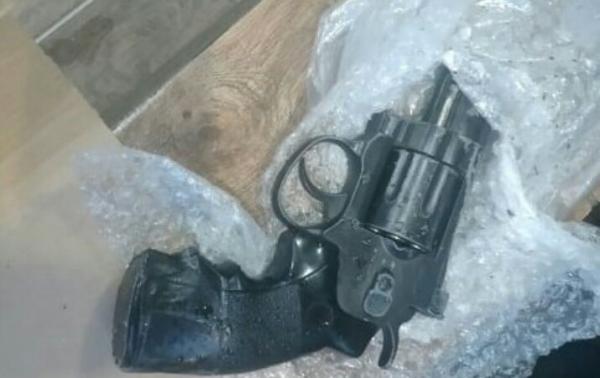 Airsoft dibawa pelaku oknum polisi di Tanah Abang (Foto: Istimewa)