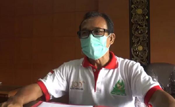 Kasubag Humas RSUD Wangaya, Denpasar, Agung Swastika. (Foto: iNews/Muhammad Muhyiddin)