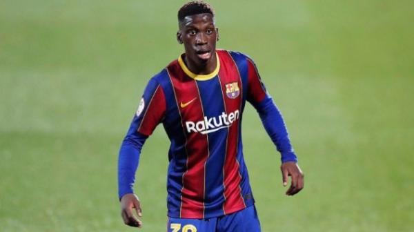 Ilaix Moriba. Foto: fcbarcelonanoticias