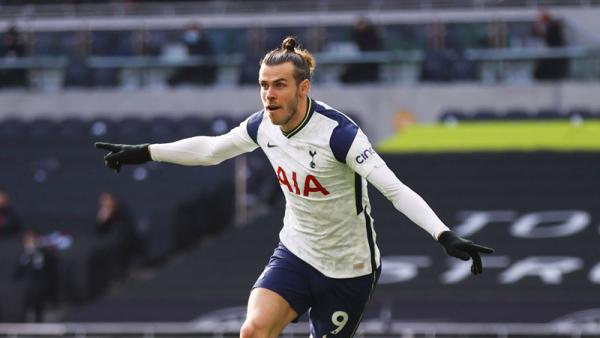 Gareth Bale Tottenham Winger Tottenham Hotspur Gareth Bale berharap timnya bisa menang atas Fulham di Craven Cottage, Jumat (5/3/2021) dini hari WIB. (Foto: REUTERS)