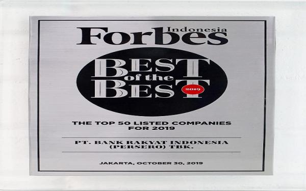 BRI juga dinobatkan menjadi Indonesia’s Best Bank for SMEs 2020 dan Indonesia’s Best Bank for CSR 2020 oleh Asiamoney.