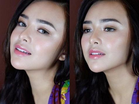 Amanda Manopo sebelum begitu terkenal sebagai Andin, sempat memiliki rambut panjang