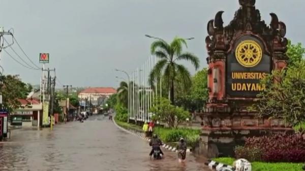 Banjir di Kuta Selatan, Badung, Bali (Bagus Alit/MNC Portal)