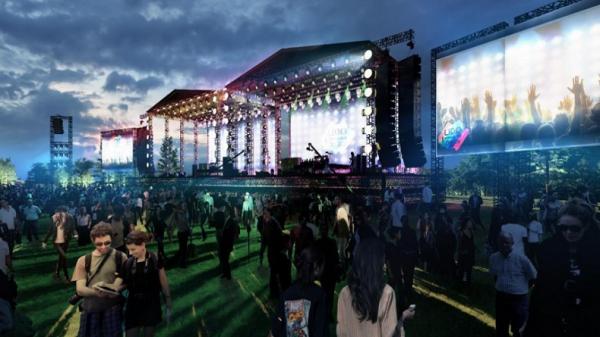 Lido Music Arts MNC Group melalui PT MNC Land Tbk akan melaksanakan peletakan batu pertama proyek Lido Music & Arts Center di Lido, Bogor, Jawa Barat, Rabu (10/3/2021).  (Foto: MNC Media).