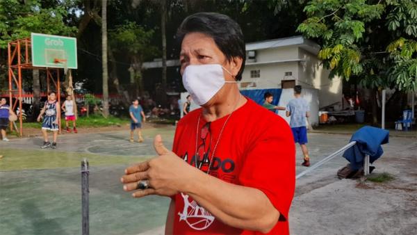 Fredy H Kojongian, pelatih bola basket Aprilia Fredy H Kojongian, mantan pelatih bola basket Aprilia Manganang. (Foto: MNC Portal/Subhan Sabu)