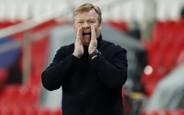 Barcelona ditendang Paris Saint-Germain (PSG) dari Liga Champions. Pelatih Blaugrana Ronald Koeman menyayangkan kegagalan Lionel Messi mengeksekusi penalti. (Foto: Reuters)