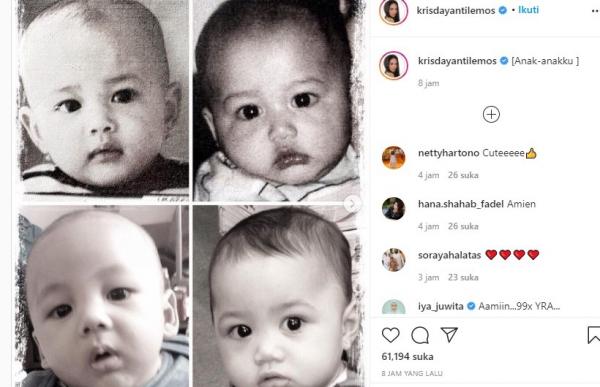 Krisdayanti Anak Krisdayanti unggah foto lawas (Foto: Instagram)