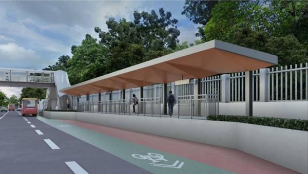 Desain Revitalisasi Stasiun Palmerah (Foto: Istimewa)