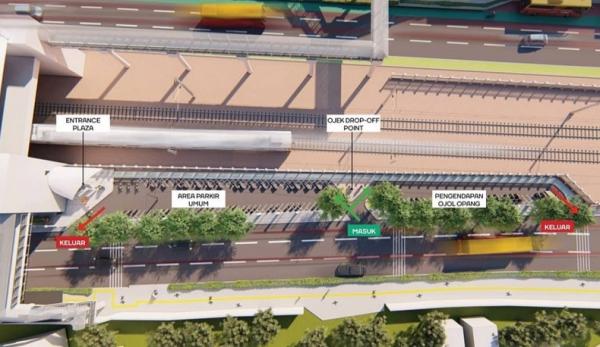 Revitalisasi Stasiun Palmerah (Foto: Istimewa)