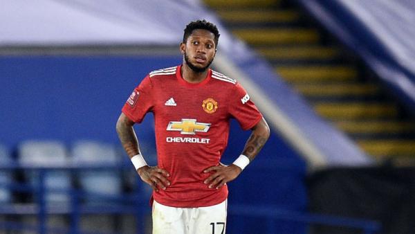 Fred Man Utd Gelandang Manchester United (MU) Fred jadi sasaran rasisme di media sosial usai timnya kalah 1-3 dari Leicester City pada perempat final Piala FA di King Power Stadium, Senin (22/3/2021) dini hari WIB.