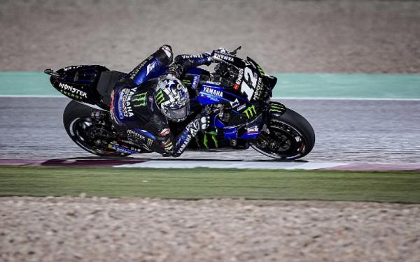 Maverick Vinales Pembalap Monster Energy Yamaha, Maverick Vinales memenangi MotoGP Qatar 2021 di Sirkuit Losail, Senin (29/3/2021) dini hari WIB. (Foto: Motor Sport)
