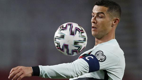 Striker Timnas Portugal Cristiano Ronaldo. (Foto: REUTERS)