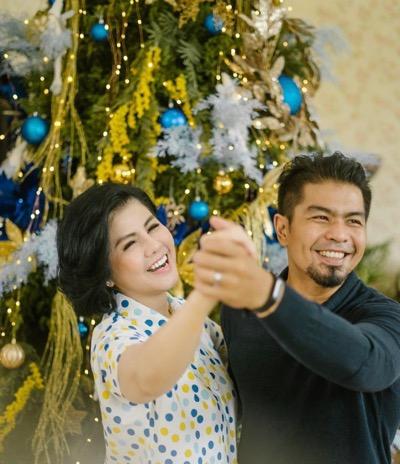 Desiree dengan bams Desiree tampak menari dengan Bams. (Foto: IG)