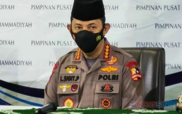 Kapolri Kapolri Jenderal Polisi Listyo Sigit Prabowo. (Foto: Sindonews)