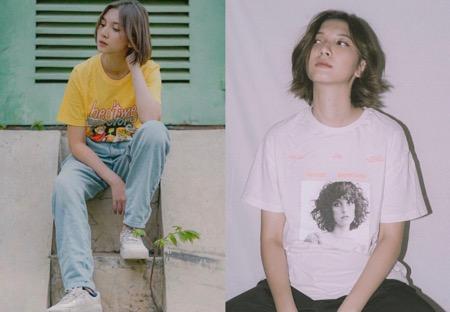 Sheila Dara Sheila tampil kasual layaknya anak kuliah.