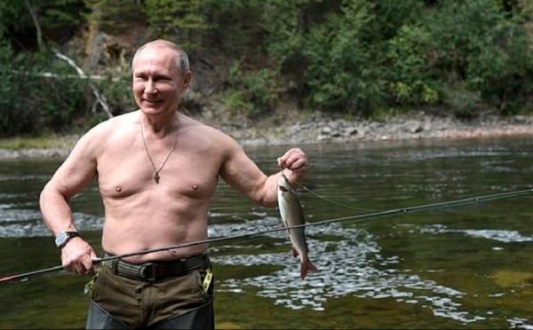 Vladimir Putin gemar melakukan aktivitas di luar ruangan (Foto: Reuters)