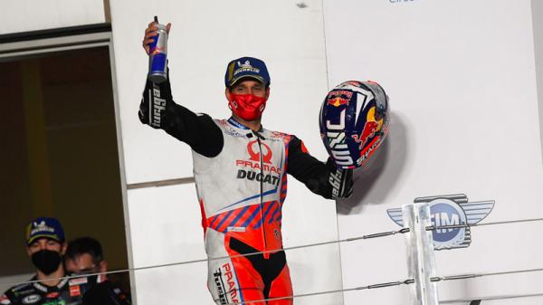 Pembalap Tim Pramac Ducati, Johann Zarco Pembalap Tim Pramac Ducati, Johann Zarco. (Foto: Twitter @pramacracing)