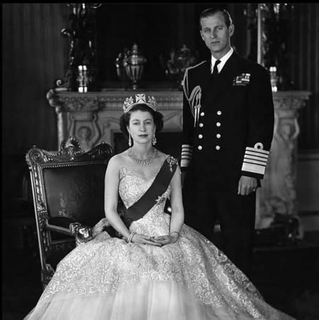 Pangeran Philip dan Ratu Elizabeth.