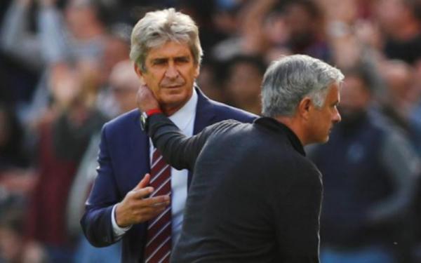 Jose Mourinho dan Manuel Pellegrini Jose Mourinho dan Manuel Pellegrini. (Foto: Guardian)