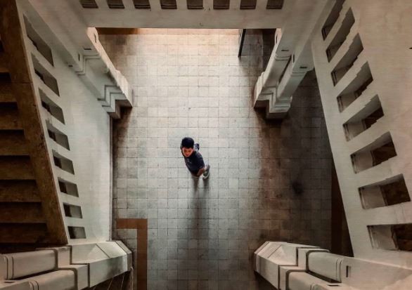 Foto high angel di Gedung Lawang Sewu. (Foto: Instagram)