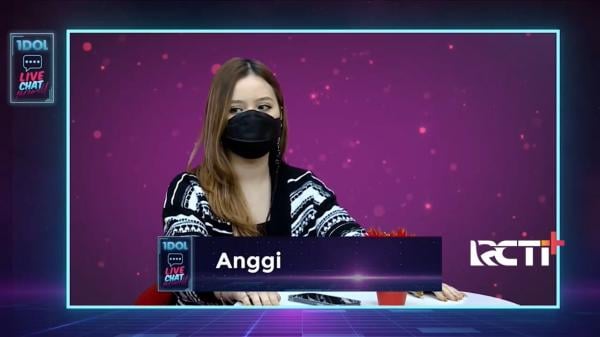 Anggi Idol Tamil memberikan penampilan terbaik untuk penggemar. (Foto: RCTI+)
