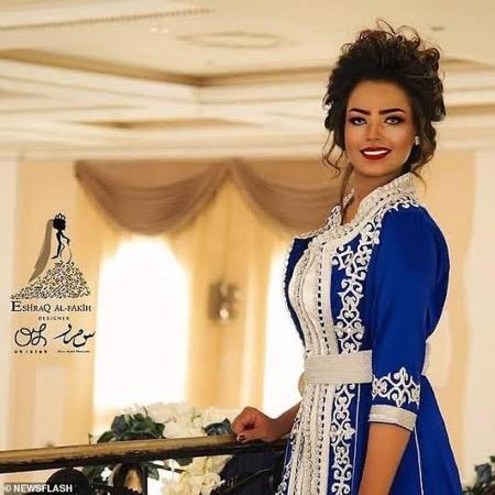 Entesar Al-Hammadi tampil glamor.