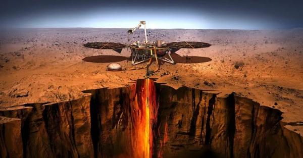 Lander InSight NASA Detects 500 Mars Earthquake