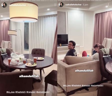 Capture IG Story Nathalie.