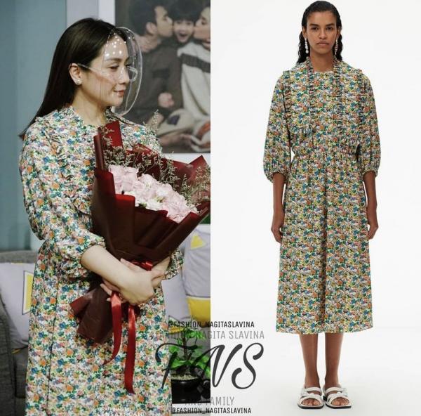 30 Nagita OOTD Gaya Nagita Slavina berbusana rattan ribu hinge puluhan juta. (Foto: Instagram/Nagita Slavina)