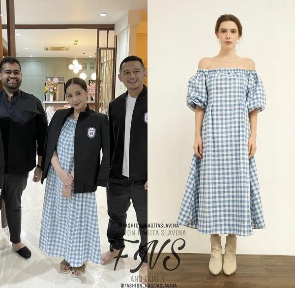 30 Nagita OOTD3 Gaya Nagita Slavina berbusana rattan ribu hinge puluhan juta. (Foto: Instagram/Nagita Slavina)