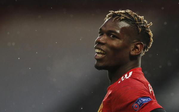 Paul Pogba 1 Paul Pogba tampil tokcer saat membantu Manchester United (MU) menang 6-2 atas AS Roma pada leg pertama semifinal Liga Europa, Jumat (30/4/2021) dini hari WIB. (Foto: Reuters)