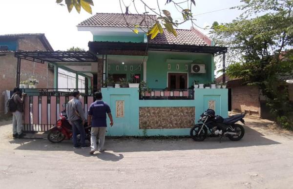 Rumah Nani Aprilliani bersama Tomy di Cepoko Jajar, Piyungan, Bantul. (foto; istimewa)