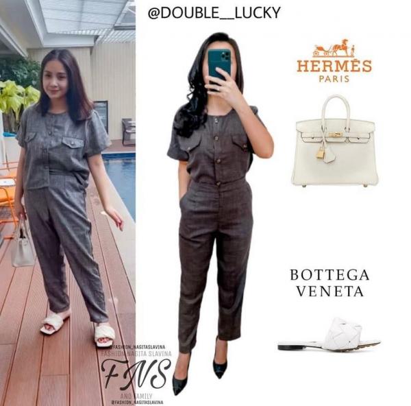 Gaya mewah Nagita Slavina. (Foto: Instagram/Nagita Slavina)