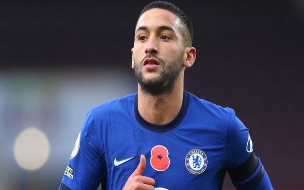 Gelandang Chelsea Hakim Ziyech (Foto: Sky Sports)