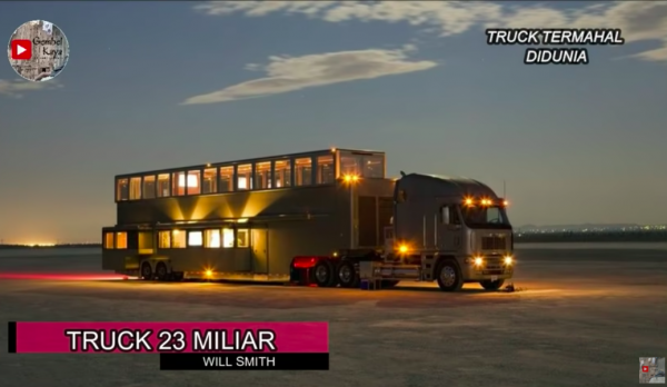 Deretan truk termahal dan termewah di dunia. (Foto: YouTube)