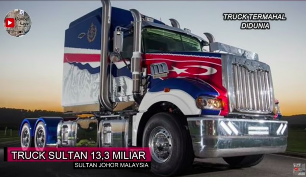 Deretan truk termahal dan teryewah di dunia. (Foto: YouTube)