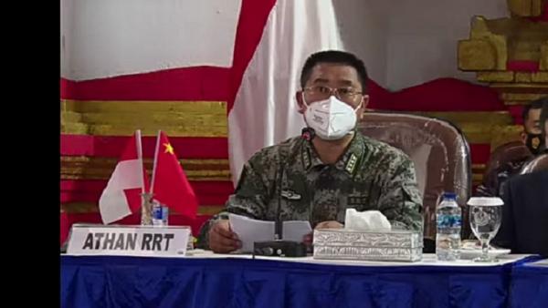 Kolonel Senior Chen Yongjing Atase Pertahanan Kedutaan Besar China untuk Indonesia Kolonel Senior Chen Yongjing (Foto: Riezky Maulana)