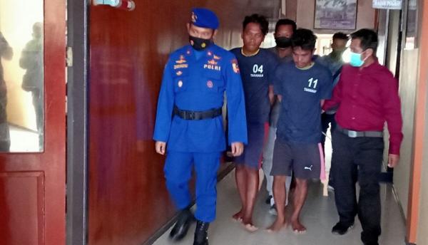 4 Nelayan Pemakai Bom Ikan di Sorong Ditangkap Kapal Patroli Polri 