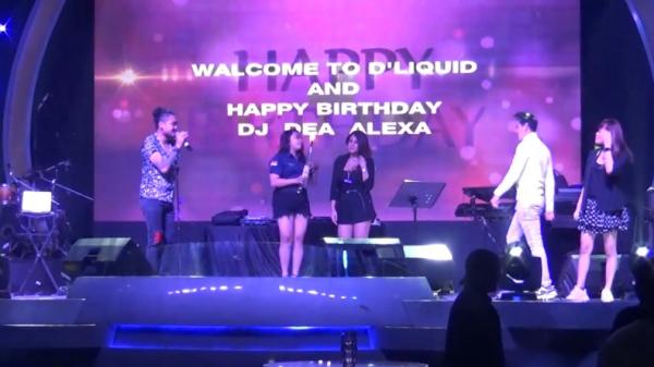 Acara ulang Tahun DJ cantik asal Makassar, Dea Alexa dibubarkan Satgas Covid-19 (Leo Muhammad Nur/MNC Portal)