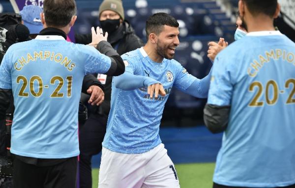 Bantai Everton Di Etihad, 2 Gol Sergio Aguero Jadi Perpisahan Manis ...