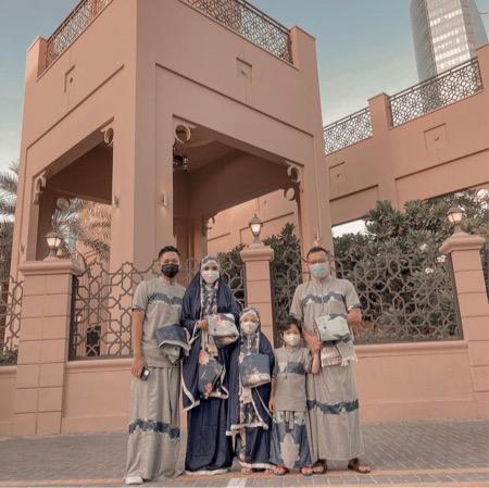 Keluarga Anang dan Ashanty Lebaran di Dubai.