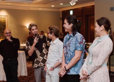 Momen Al, El, Dul saat merestui Maia Estianty menikah lagi.