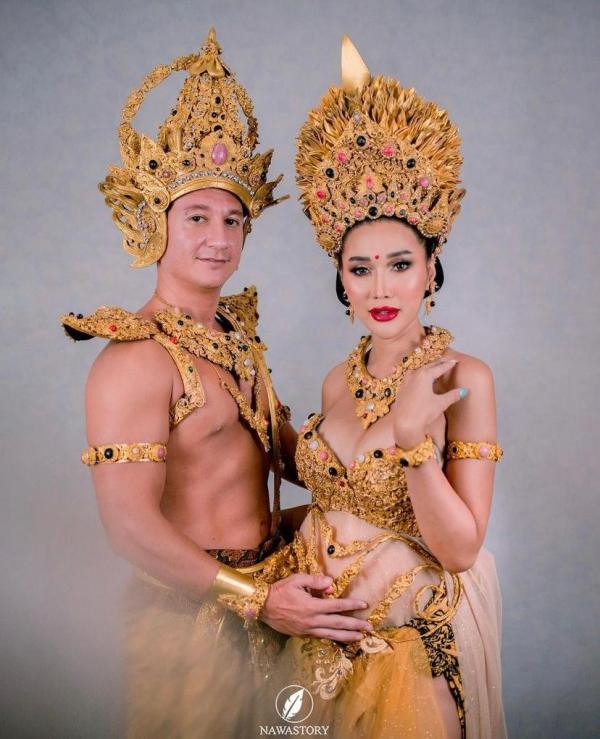 Lucinta Luna pamer foto-foto kehamilan bersama dengan pacar bulenya di Bali. (Foto: Instagram)