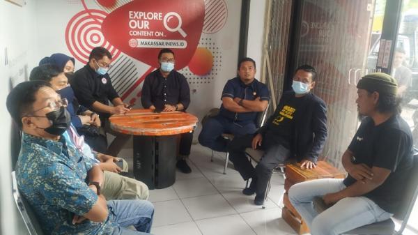 Rombongan KPID Sulsel Kunjungi Kantor iNews TV Makassar