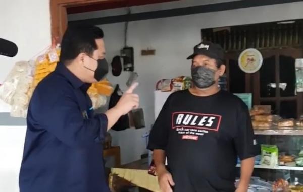 Kocak! Menteri BUMN Erick Thohir ke Yogyakarta Tak Sengaja Ketemu Pak Thohir