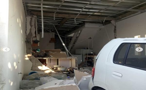 Ledakan Kuta 3 Ledakan terjadi di rumah warga negara Prancis, di Perumahan Puri Gading, Kuta Selatan, Bali, Selasa (1/6/2021) pagi. (Foto: Instagram)